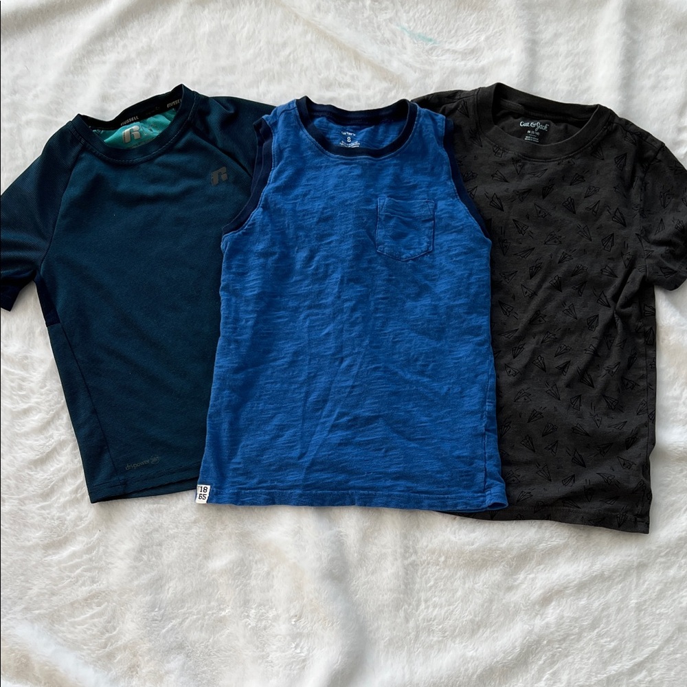Lot of 3 | boys short sleeves / tank top